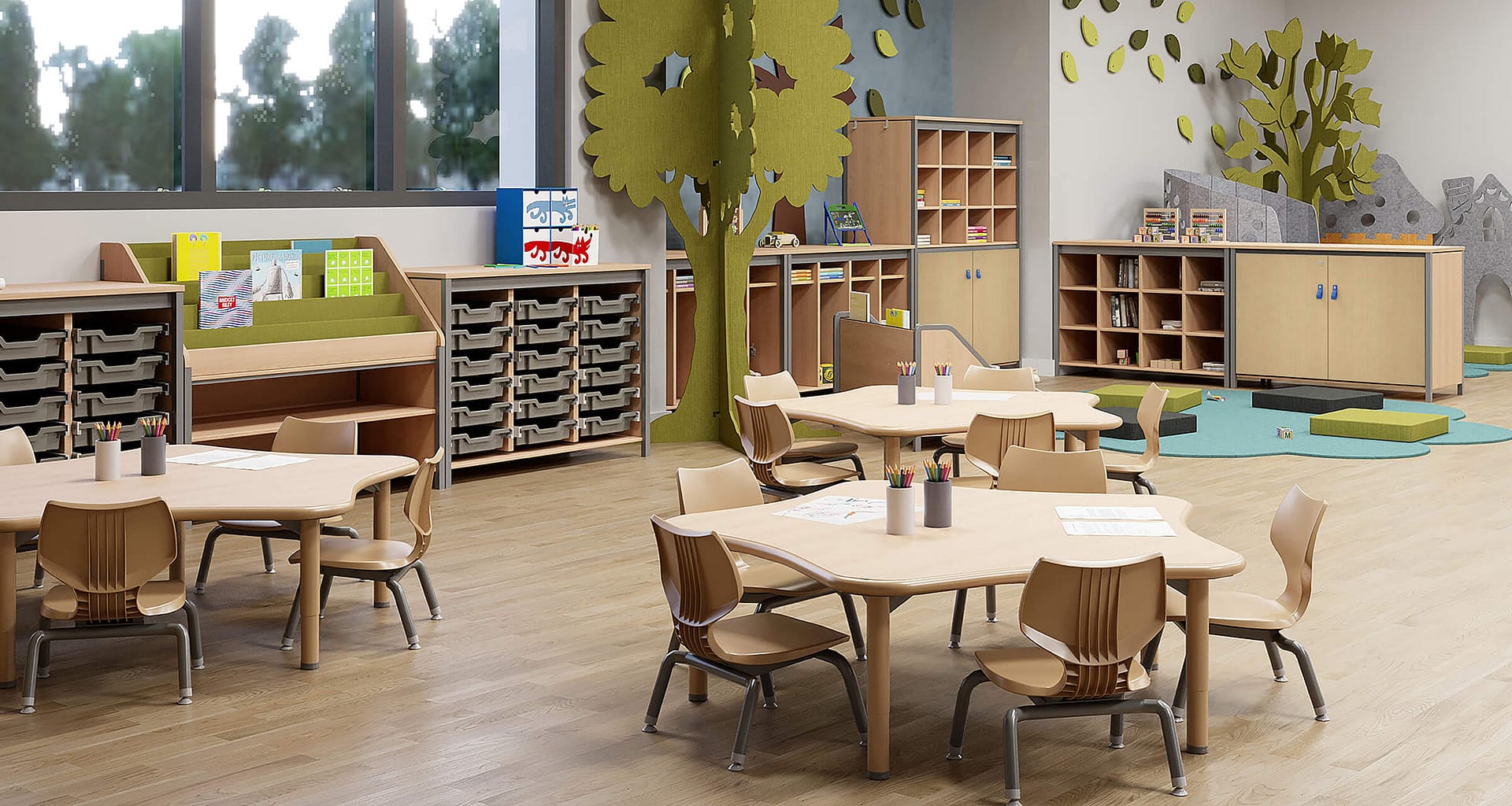 Constellate Storage Wall to Wall