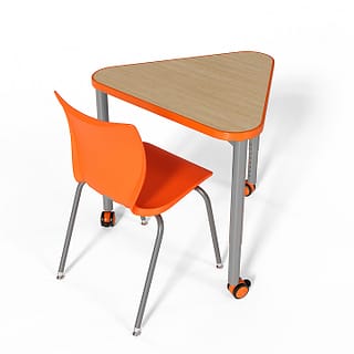 Elemental Student Desk - Triangle | Smith System®