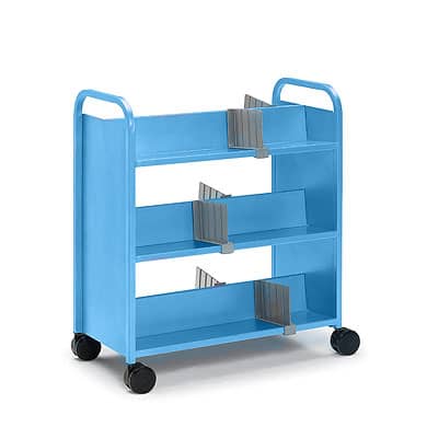 Six Sloping Shelf Truck