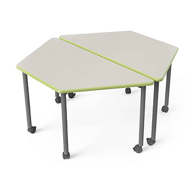 Elemental Trapezoid Table