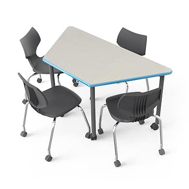 Elemental Trapezoid Table
