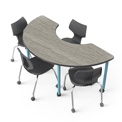 Elemental Half Moon Table