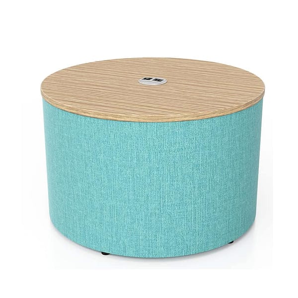 Flowform® Learn Lounge Ottoman + Surface w/power