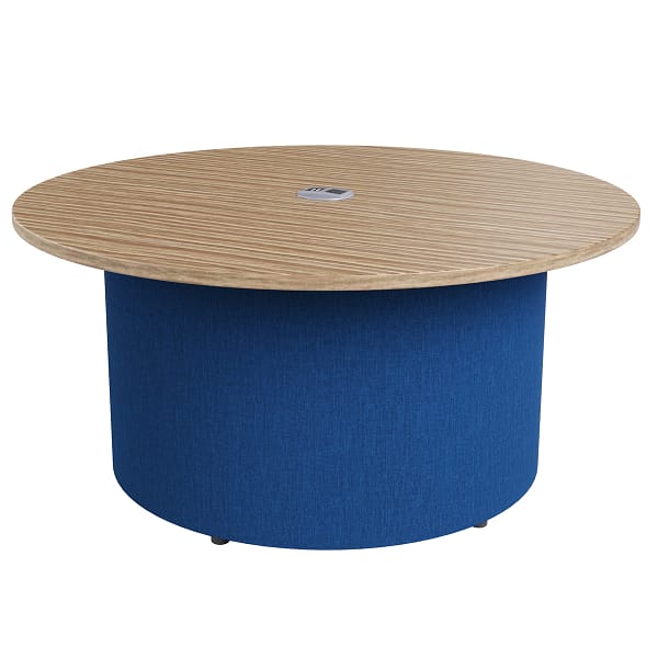 Flowform® Learn Lounge Ottoman + 36″ Surface w/ Power