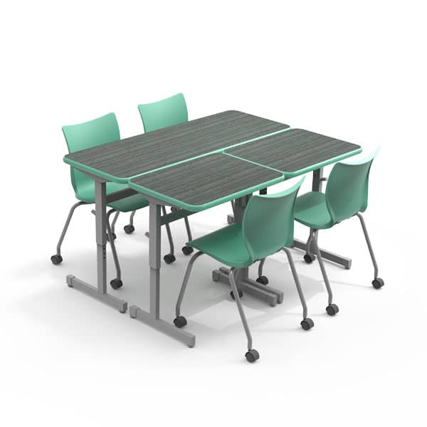 Silhouette Student Desk