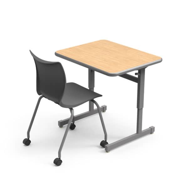 Silhouette Student Desk - 24" Deep
