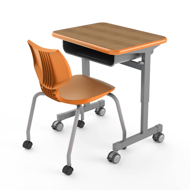 Silhouette Student Desk