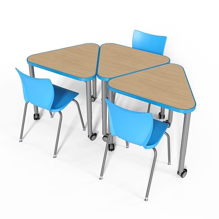 Elemental Student Desk – Triangle
