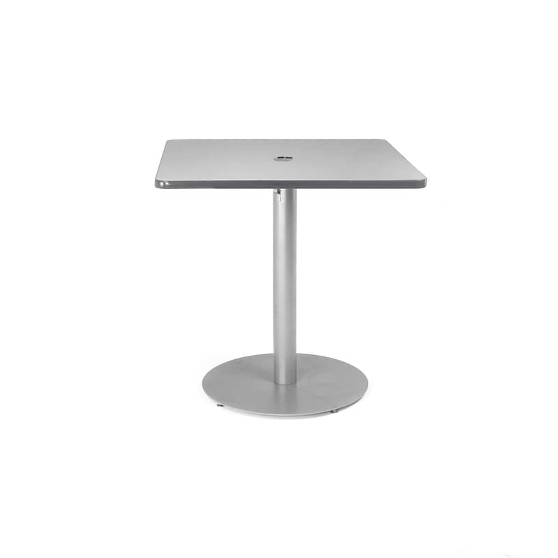 Cafe 42" Square Top with Circular Base