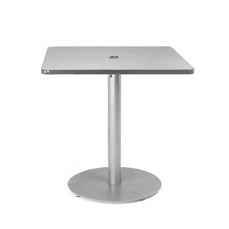Cafe 42" Square Top with Circular Base