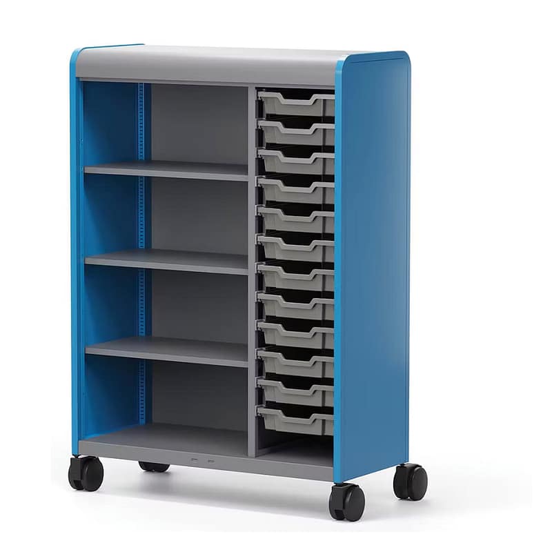 Cascade w/ Totes & Shelves