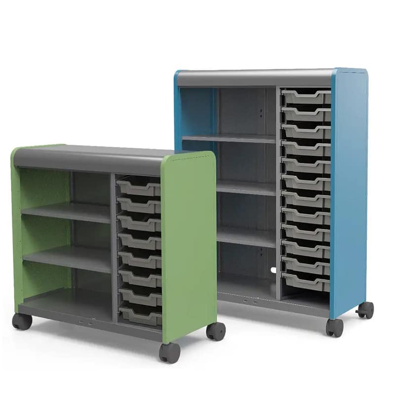 Cascade w/ Totes & Shelves