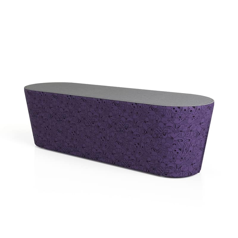 Flowform Straight Bench