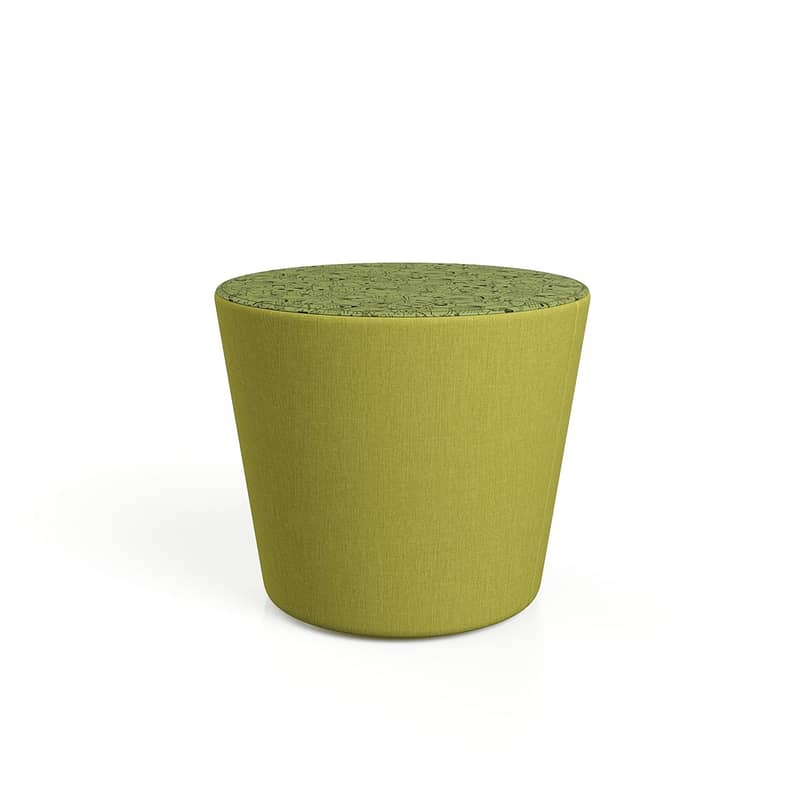 Flowform Tapered Cylinder Stool