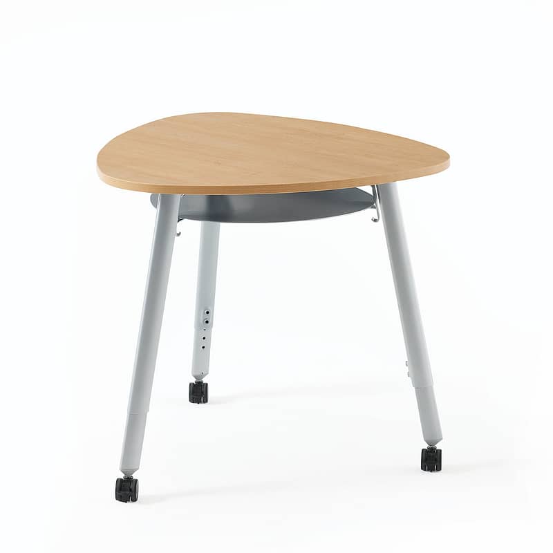  Flowform Round Triangle Table w/ casters