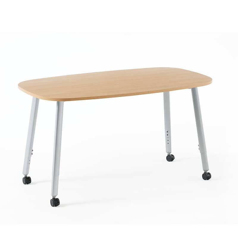 Flowform Round Rectangle Table w/ casters