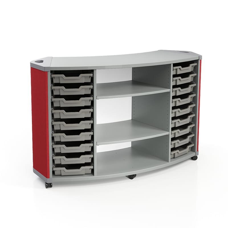 Flowform Curved Storage