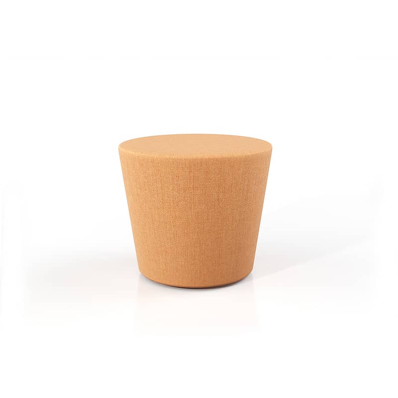 Flowform Tapered Cylinder Stool