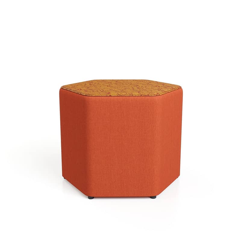 Hexagon Ottoman by Smith System