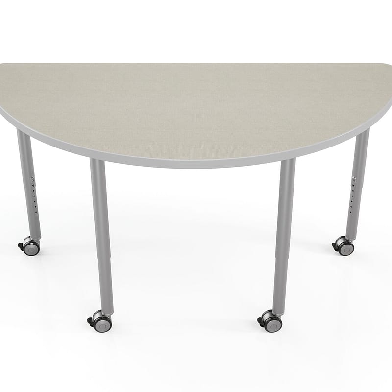 Elemental Half Round Table