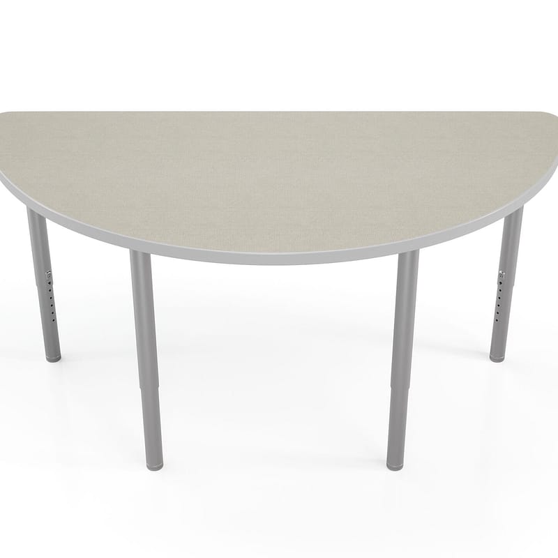 Elemental Half Round Table