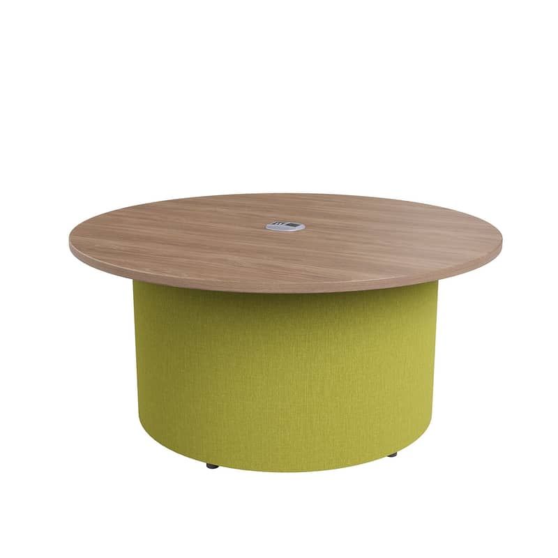 Flowform® Learn Lounge Ottoman + 36" Surface w/ Power