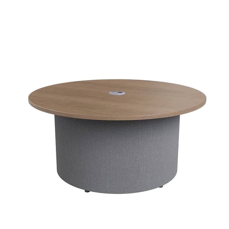 Flowform® Learn Lounge Ottoman + 36" Surface w/ Power
