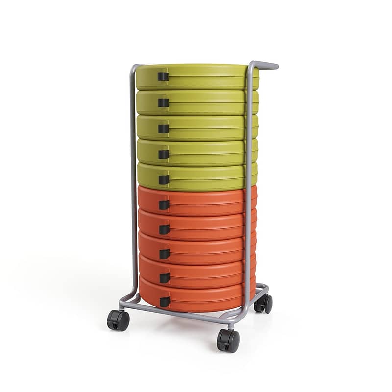 Isle Floor Cushion Cart