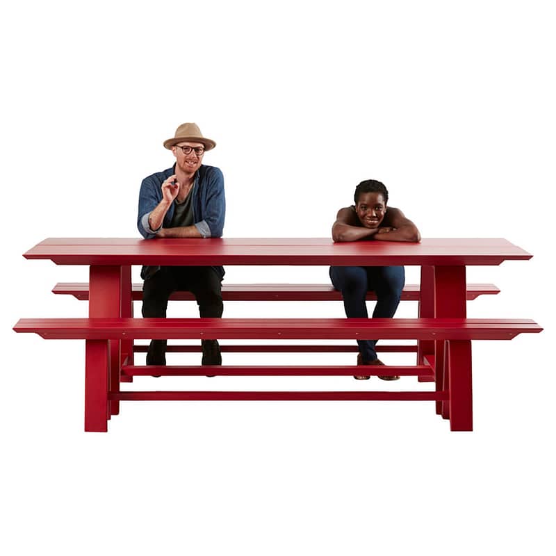 OpenSpaces Dining Table and Bench