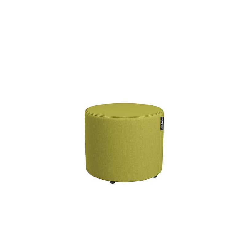 15" Cylinder Stool in Apple