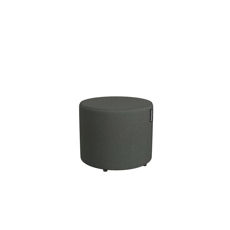 15" Cylinder Stool in Iron