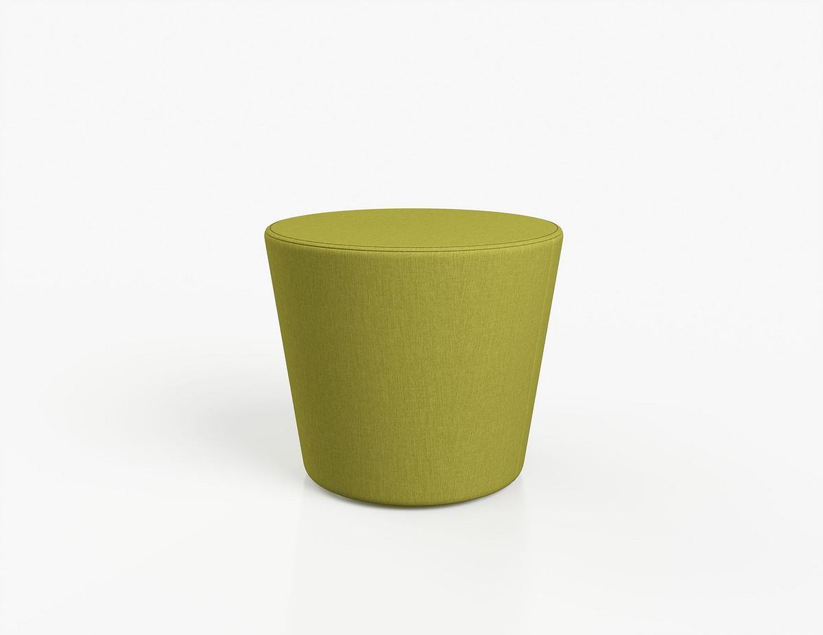 Flowform Tapered Cylinder Stool