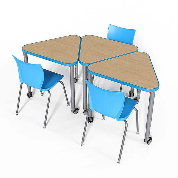 Elemental Student Desk - Triangle | Smith System®