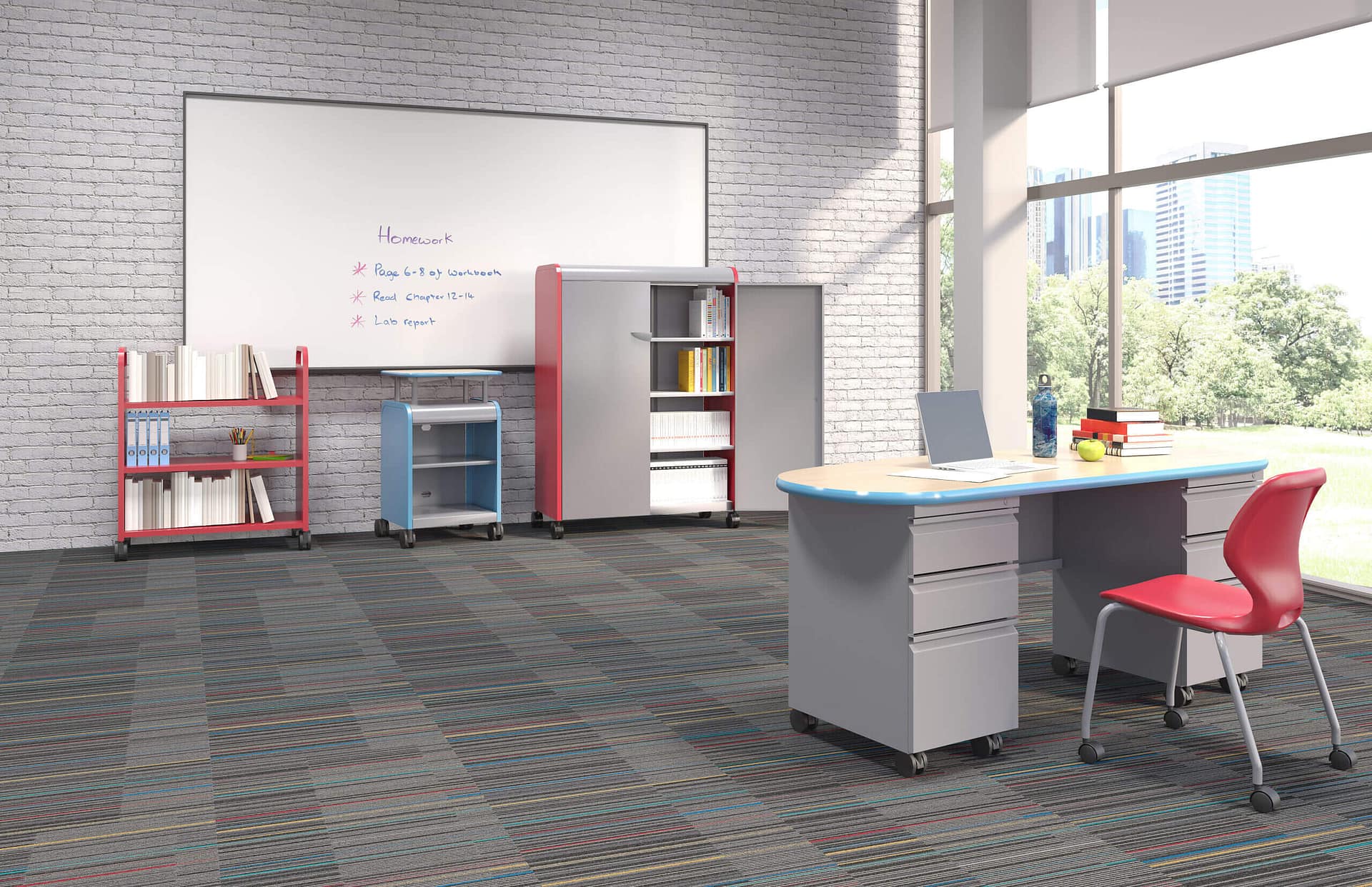 School Teacher Furniture Desks and Organizers for Teachers